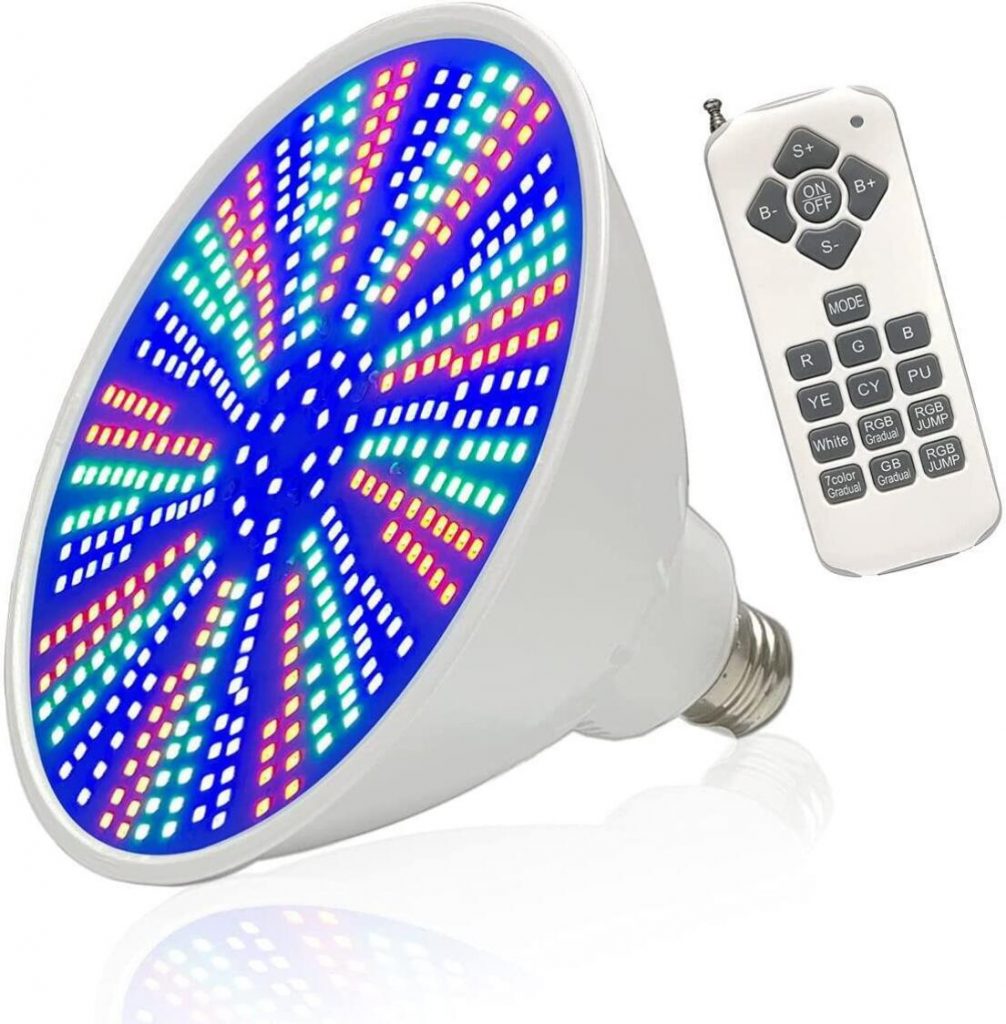 Par56 Led Light Replacement E26 E27 LED RGB Color Changing Pool Light