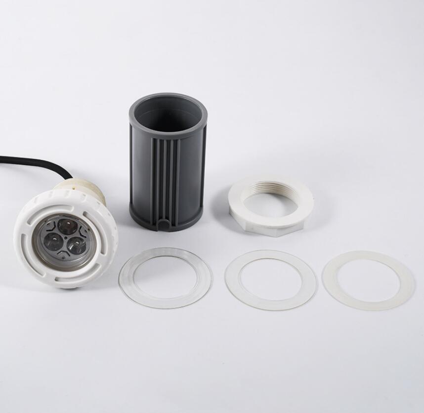 Refined Ce Resin Filled Pool Light for liner vinyl fiberglass 1-12 Led Underwater Light 1.5 inch Swimming Pool Light